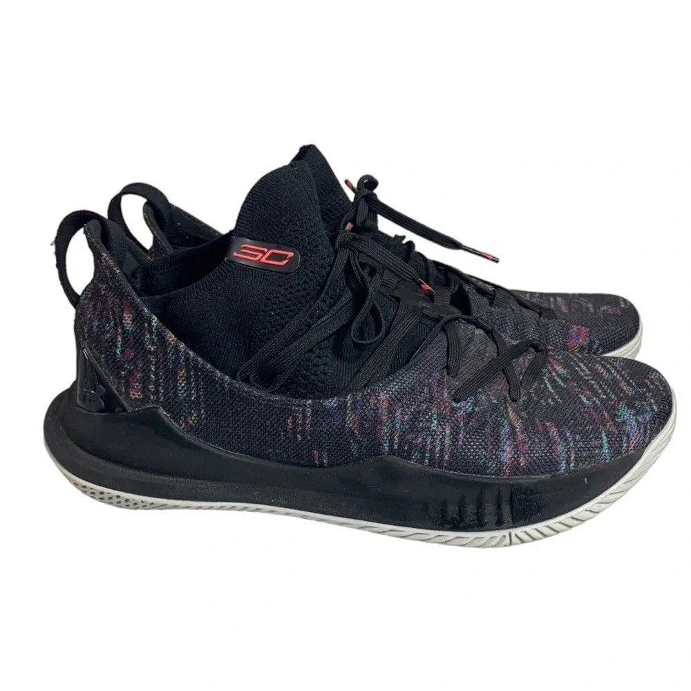 Under Armour Curry 5 Tokyo Nights  Mens Basketball Shoes Sneaker Size 8.5 EUR 42